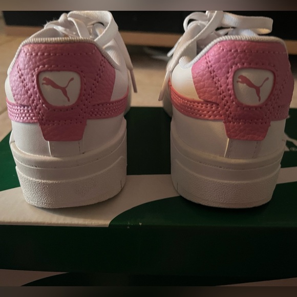 Cali Dream Puma size 6 white & mauve - Picture 3 of 5